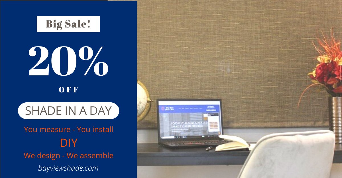 Bayviewshade's tweet photo. Introducing our NEW Shade in a day program - https://t.co/I96vPB6WUg https://t.co/n15R68vzpE