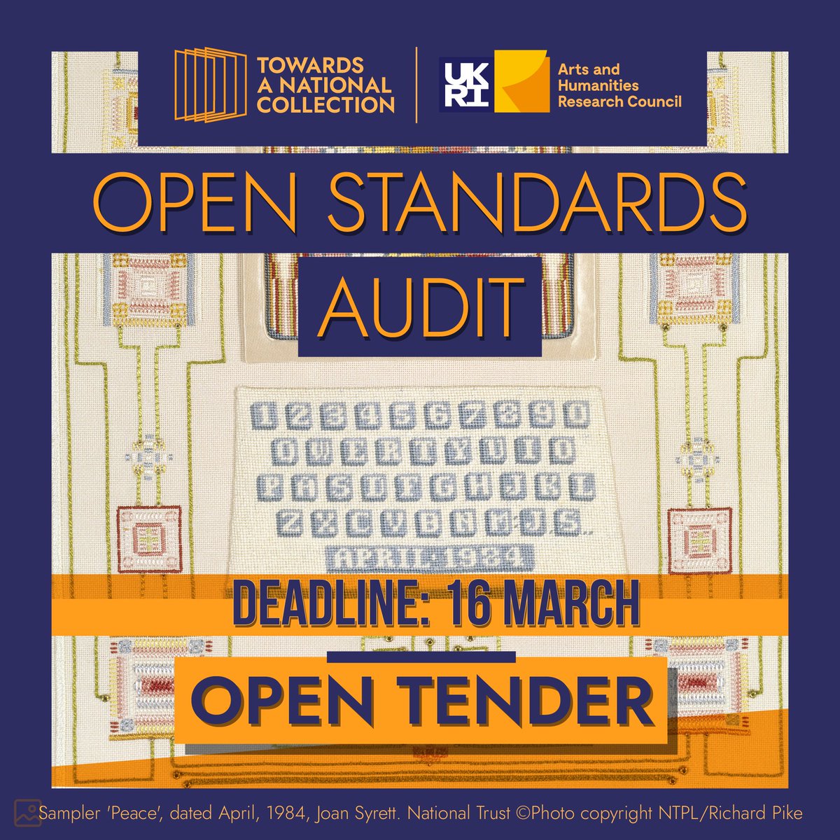 🤖 Apply Now! 🤖
Open tender to help generating an overview of computational tools, software and methods from #computerScience and #DigitalHumanities in the cultural sector.

📆Deadline: 16 March
🔗tinyurl.com/TaNCOSA

#heritage #MachineLearning #NLP #AI