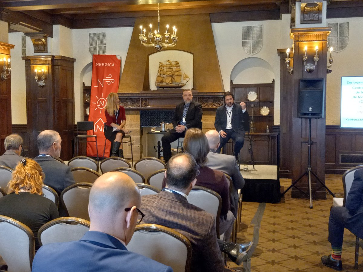 Notre directeur général <a href="/FredCote1/">Frédéric Côté</a> est au colloque annuel de l'<a href="/AssociationERQc/">Production ERQuébec</a>, qui se déroule à Québec sous le thème «Énergie et Économie: Diversifier pour Décarboner».