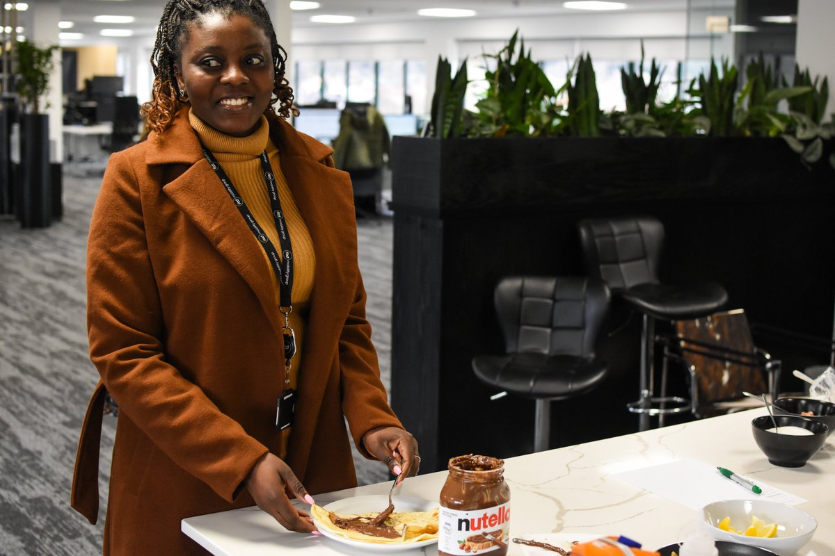 FOD_Group's tweet photo. Our People & Culture team have been serving up pancakes today to raise money for our Charity of the Year @CandlelightersT, a charity providing vital support to children with cancer and their families.
#lifeatFOD #pancakeday #candlelighters https://t.co/cWd6HHOu53