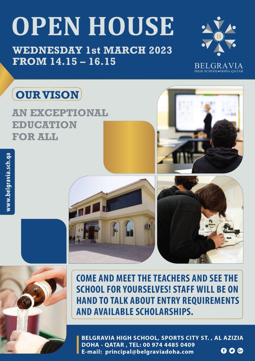 Belgravia High School (@belgraviaqa) on Twitter photo 