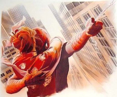 スパイダーマン 「」|Alex Rossのイラスト