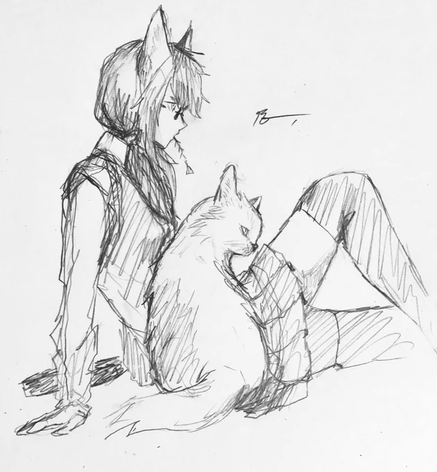 #にゃんにゃんにゃんの日

らしいので
虎もネコ科だしセーフ…のはず… 