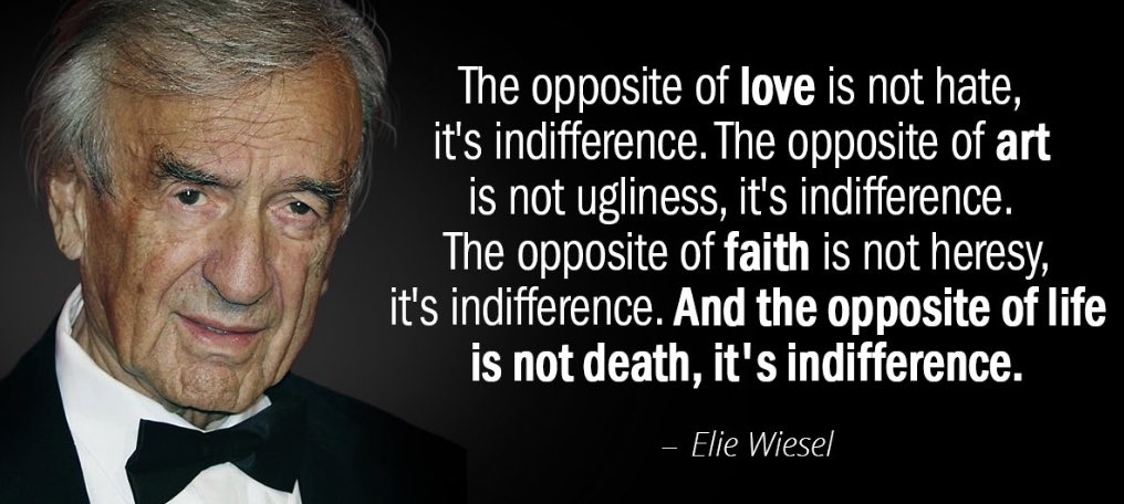 SemraKuran's tweet photo. “Indifference” … https://t.co/pv65iptqyV