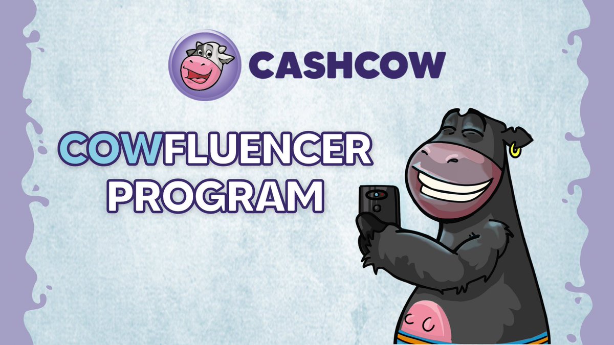 cryptoworld_jp's tweet photo. @CashCowProtocol 🐮は、プロトコルの成長に貢献しコミュニティ自身を通じてプロジェクトを推進させることに興味のあるコンテンツクリエイターとコミュニティマネージャーを募集しています👨🏽‍💻 🤝

#Influencers #Crypto #NFTs #BSCNews #BTC #CashCowFamily #NFTcommunity #BSC $COW https://t.co/XtgUNnNXij
