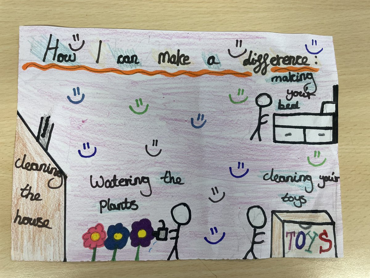 Today we read ‘The Invisible’ by Tom Percival. The main character learnt how she could make a positive difference in the world. We considered how we can do the same and make a difference… sometimes with just little acts ❤️🌎🌸 <a href="/SummerswoodPS/">Summerswood School</a> <a href="/MrsOsullivanSPS/">MrsO'SullivanSPS</a> @MJonessps