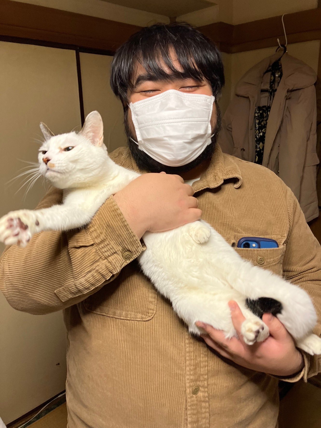 澤野井嘉瑞作　せかいにひとつだけのねこ人形　抱っこが出来るネコ hqdefault.jpg