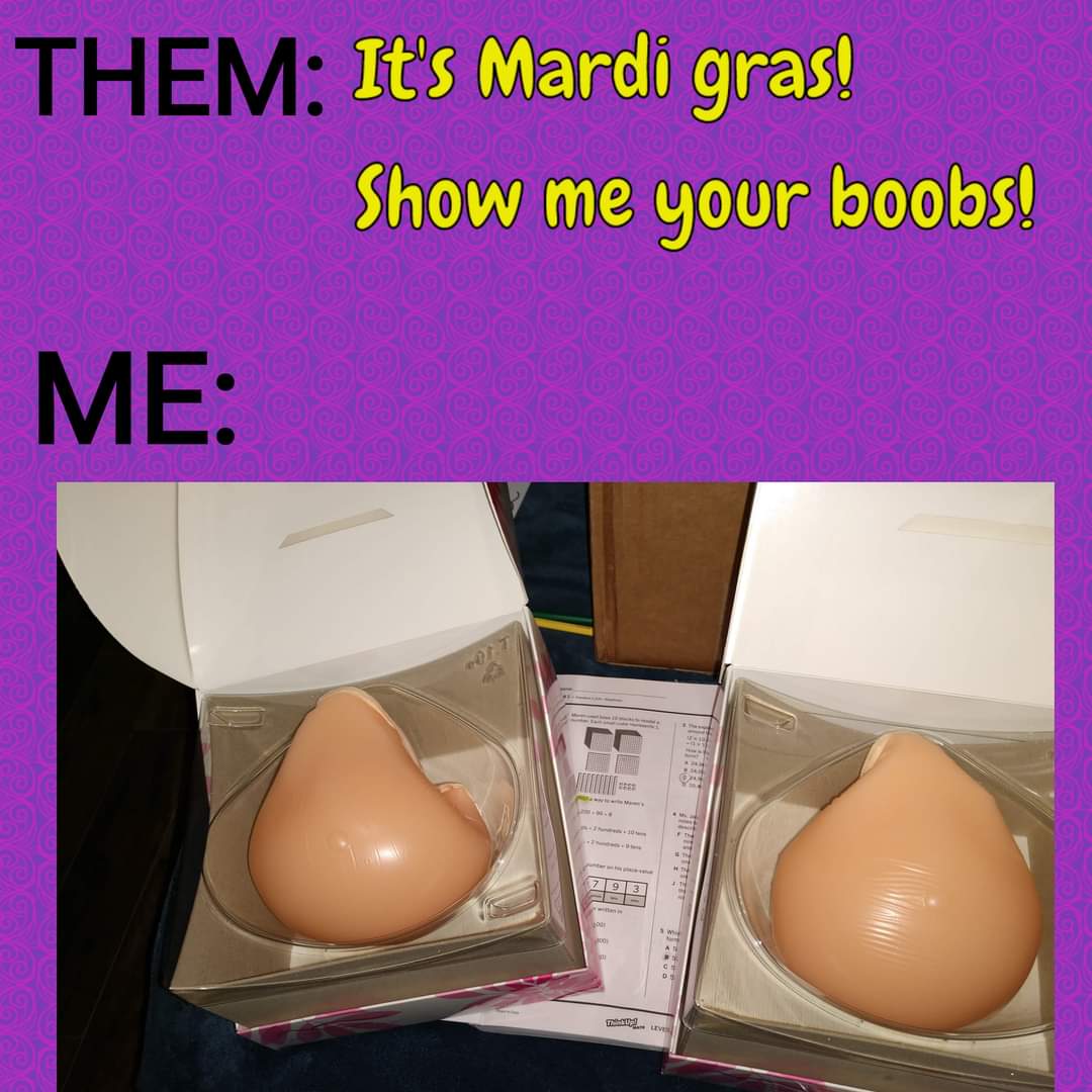 _The_Hawk's tweet photo. I want beads, too!

#MardiGras2023 #FatTuesday #CancerSucks #breastcancerawareness #fckcancer #breastcancer #cancer #cancersurvivor #TPBC #Survivor #mastectomy https://t.co/C2r0DAPpq8