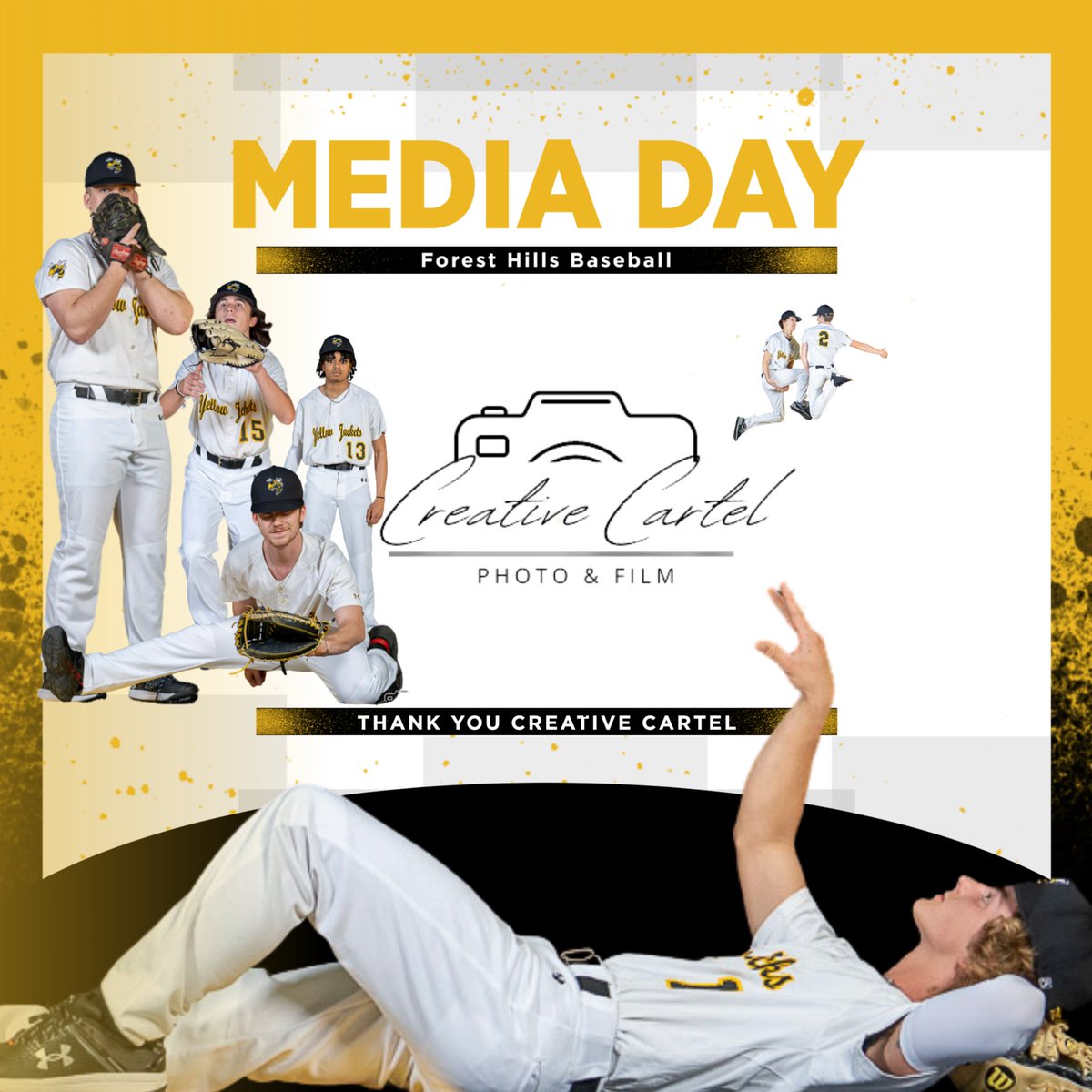 ForestHillsBB's tweet image. Media Day!! Thank you CREATIVE CARTEL!! @FHHS_Athletics  @ForestHillsHSNC @AGHoulihan