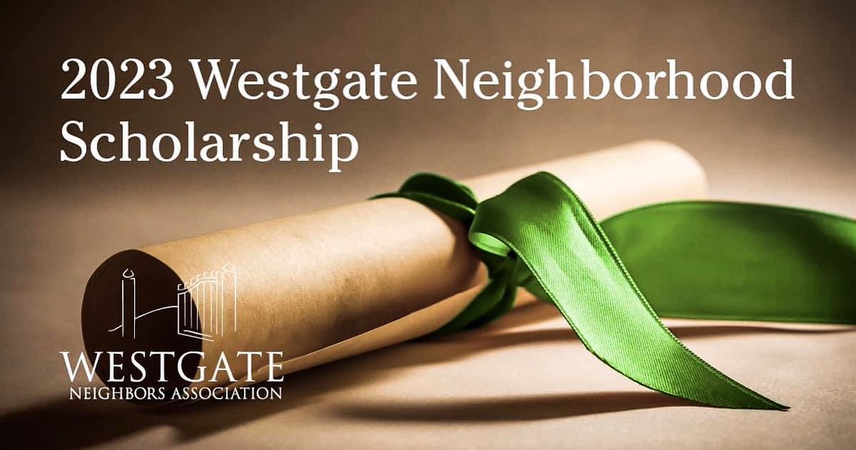 WestgateCbus's tweet photo. The WNA is now accepting applications for the 2023 Westgate neighborhood scholarship! 
Visit our website (link below &amp; see thread below for details) to learn more and to print out the application.  Applications are due back to the WNA by April 30, 2023!

https://t.co/dMYraBVgQb https://t.co/5fvq9USpok