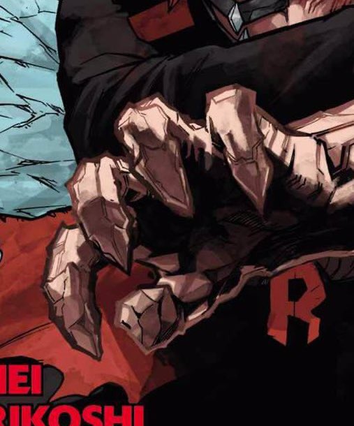 kirishima’s hardened hands