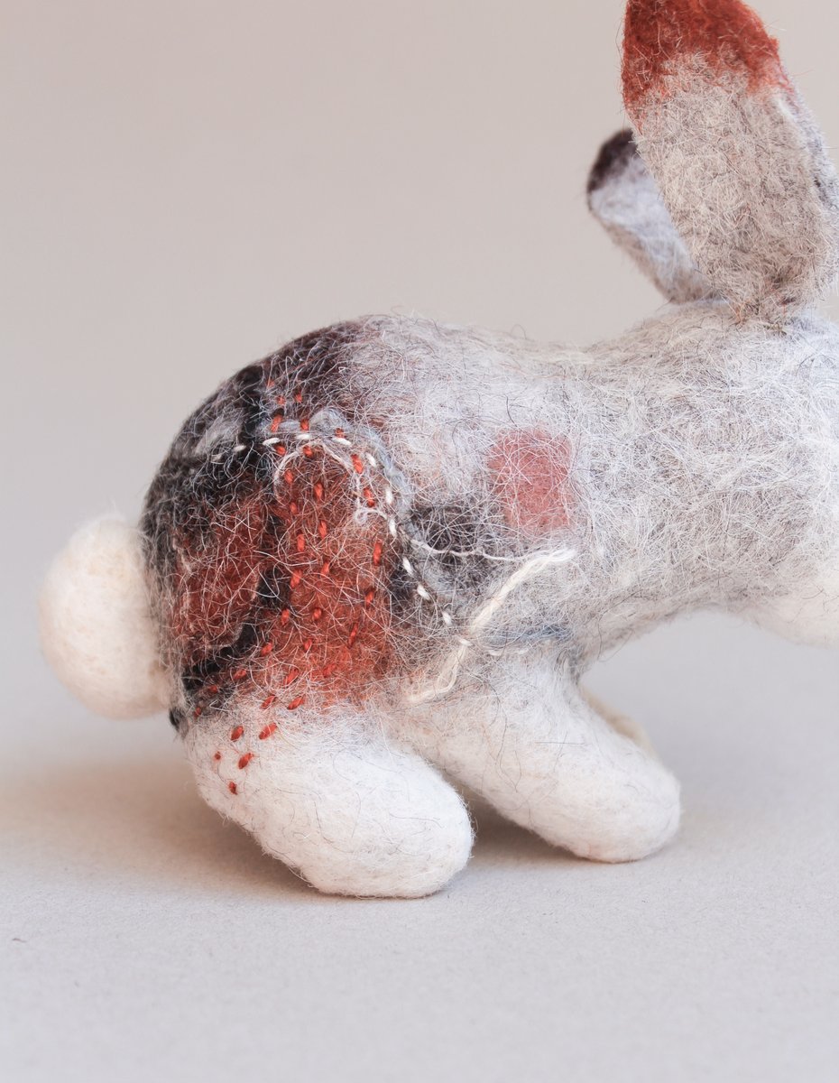 Excited to share the latest addition to my #etsy shop: 
Cornelius the little felted bunny!!!
etsy.com/listing/230290…?

#easterbunny #felt #feltcraft #felttoy #animals #cute #toy #crafts #handmade #handmadetoy #arttoy   #adorable #animallovers #art  #embroidery #embroidered