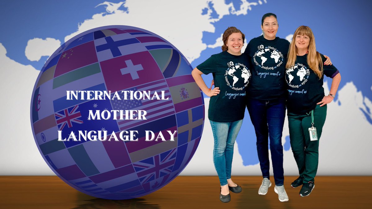 AA_Eagles's tweet photo. It’s International Mother Language Day! With over 20 languages spoken among our student population, we take pride in our diverse language profile &amp; strive to develop more global communicators through our Spanish &amp; French courses.@GISDWorldLang #IBMYP #MotherLanguageDay https://t.co/fYY8gM8nGb