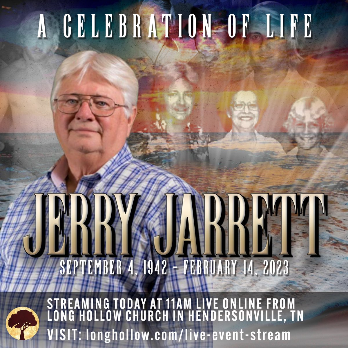 MyWorldPod's tweet photo. If you can’t be there live for the celebration of life, you can watch and pay your respects via live stream at the link below.
https://t.co/yiYpC4JYwq
#RIPJerryJarrett https://t.co/6mTcNEL99p