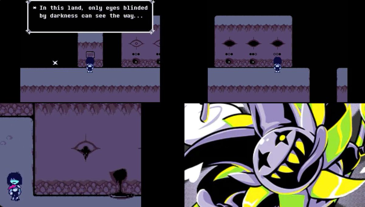 Hues Vicious Cycle On Twitter The Eye Theme In Deltarune Is Fucking 