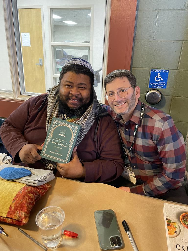KosherSoul's tweet photo. New Sephardi prayerbook!!! With Rabbi Josh H of Or VeShalom! The translation is gender inclusive! https://t.co/CIeltuGXIa