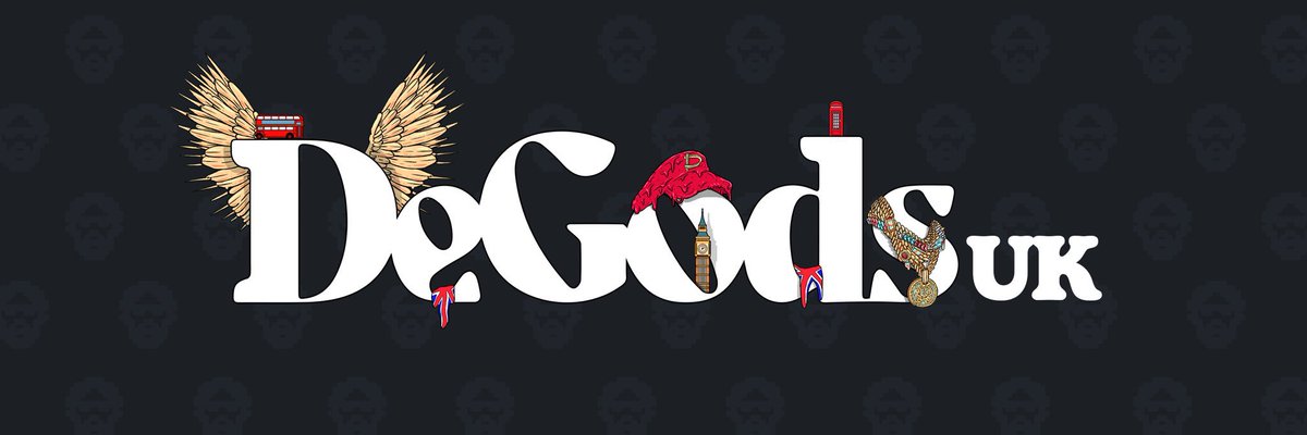 DeGods_UK's tweet photo. Introducing - Degods UK Season II 🇬🇧

New management, new branding &amp; a whole new vision.

We have onboarded a lot of new people with complimentary skillsets, increasing the size of the leadership team and setting a new vision to promote the 33.3% culture across 4 chains. 🔗 https://t.co/4p5iKLOgCY