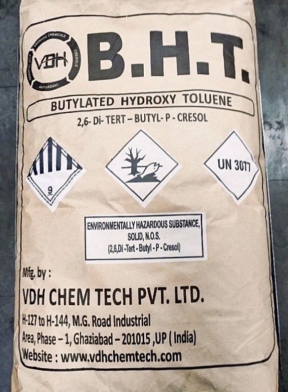 VdhGroup's tweet photo. Great News for All our clients! 
Along with Thymol now our BHT  (Butylated Hydroxytoluene) is also EU REACH Certified ✅
Contact us for further inquiries…
@EU_ECHA #antioxidants #bht #eureach #specialtychemicals #Sustainability #CircularEconomy #sustainableindia https://t.co/LWdzie7Tja