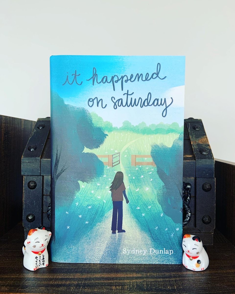 MEGaertner's tweet photo. Happy book birthday to @SydneyDunlap for IT HAPPENED ON SATURDAY! This character-driven MG contemporary expands human-trafficking awareness while exploring one girl’s search for belonging, courage, + self-acceptance. Thanks to @kelsythompson + @annmrose for finding this gem! 1/? https://t.co/O4kYV5db5J