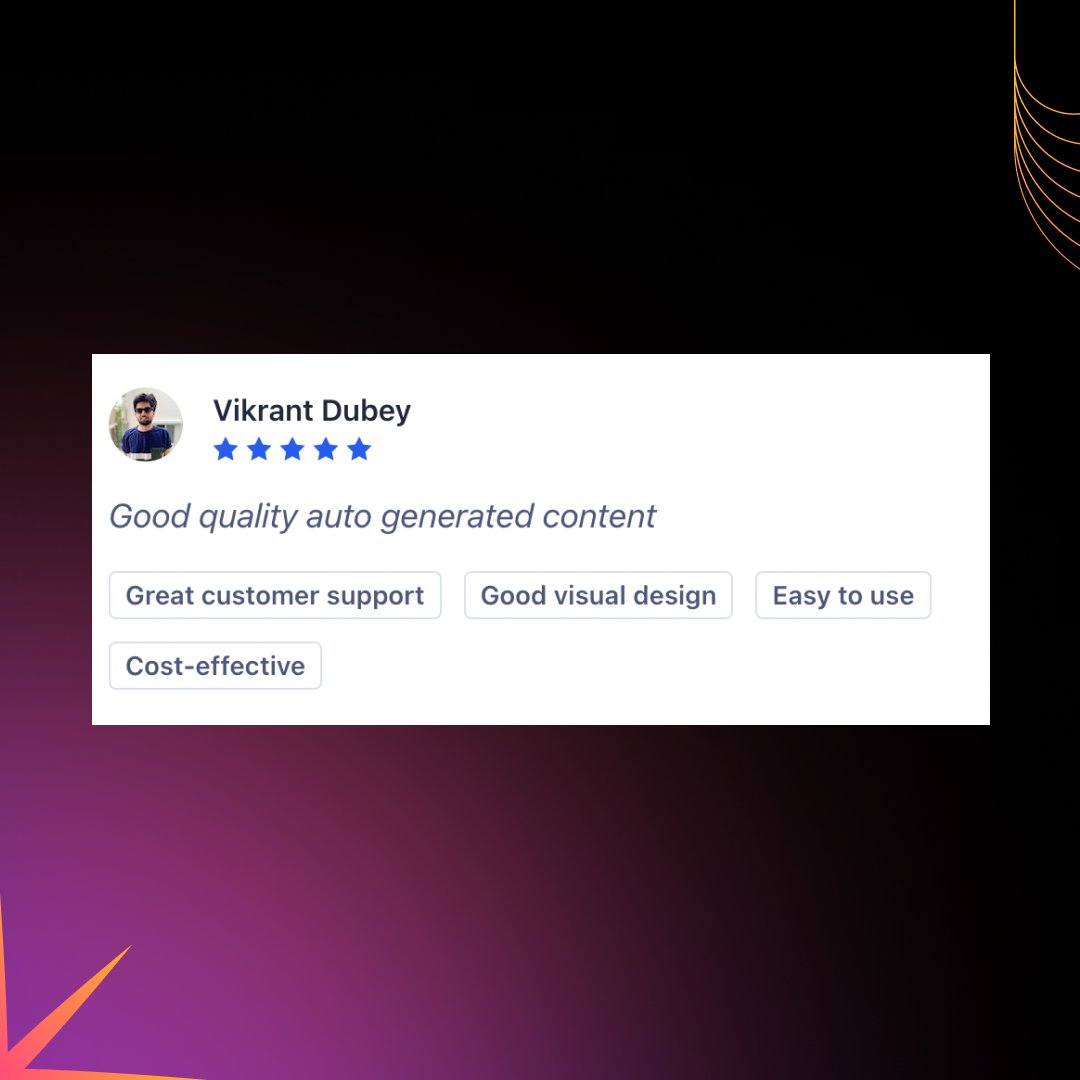 rohitmah's tweet photo. Last week we launched https://t.co/N0w5W3AgcS on Product Hunt and what an impact we have seen it create!

🤖3000+ prompts generated
👥1180 unique users
🌐~14k site visits
⬆️533 upvotes
😀140 reviews

Check out some of them below👇 https://t.co/uEB1fgPfYj