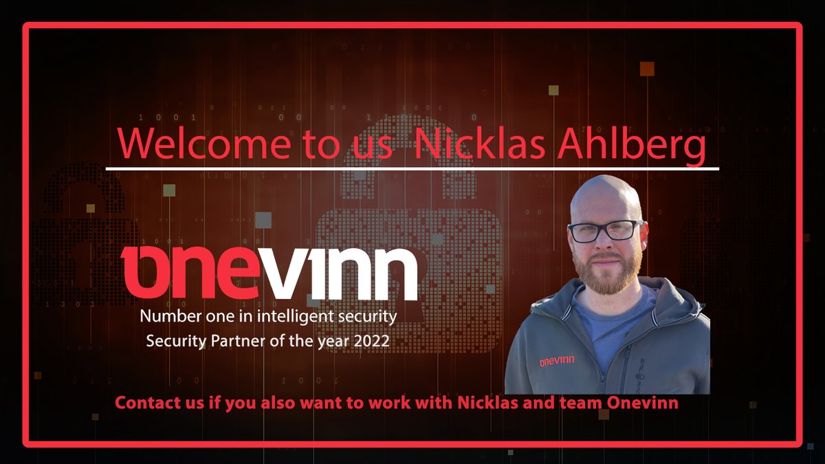 Our Secure Client team is growing and we are proud to announce our new colleague Nicklas Ahlberg who is joining the team! Read the interview below.
blog.onevinn.com/welcome-nicklas
#weareonevinn #cybersecurity #onevinn