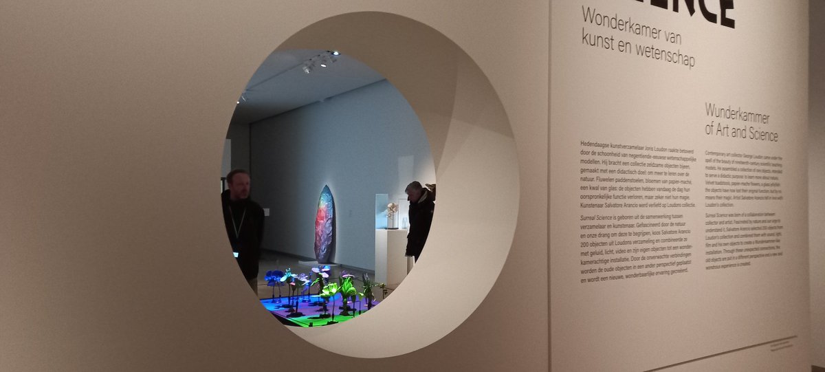 Coornstra's tweet photo. In @TEYLERS bij #SurrealScience https://t.co/aNPjVXhe2i