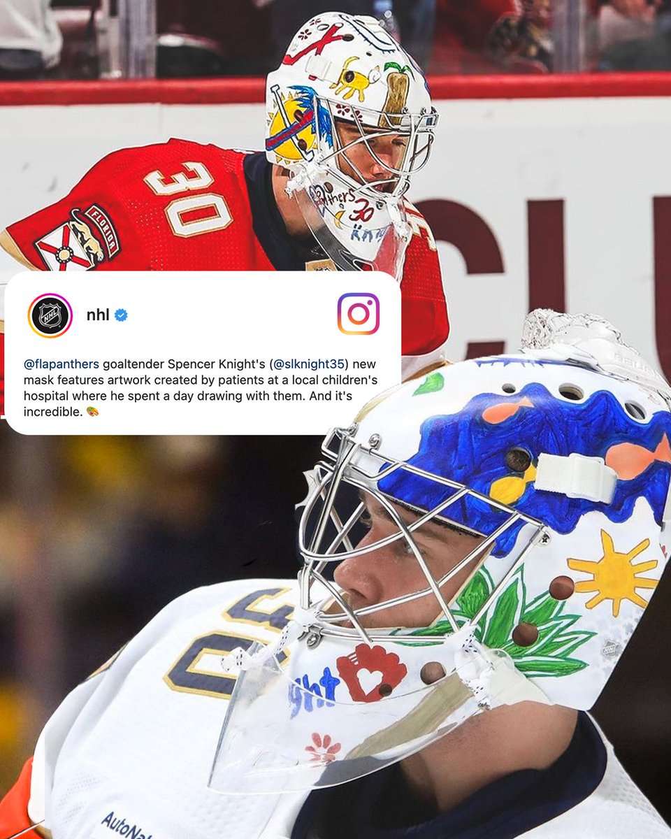 espn's tweet photo. This is so wholesome ❤️ (via @nhl) https://t.co/IOdgw37L8l