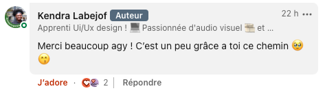 magic_agy's tweet photo. Une ancienne de @LaFabNum qui devient un bébé UI/UX designeuse 🥲❤️ https://t.co/OpTUf3QF7m