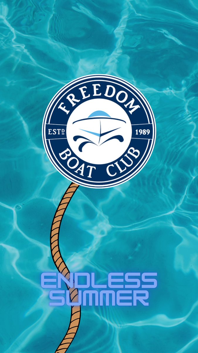 FBCLakeStClair's tweet photo. Freedom Boat Club is a way of life! Here are some fun wallpapers for your phone background so you can constantly be reminded how REMARKABLE Freedom is.🌴🌊  #FreedomBoatClub #Fun #boating #worldwide #lakestclair #endlesssummer #phone #wallpapers https://t.co/xkeqh1nqzc