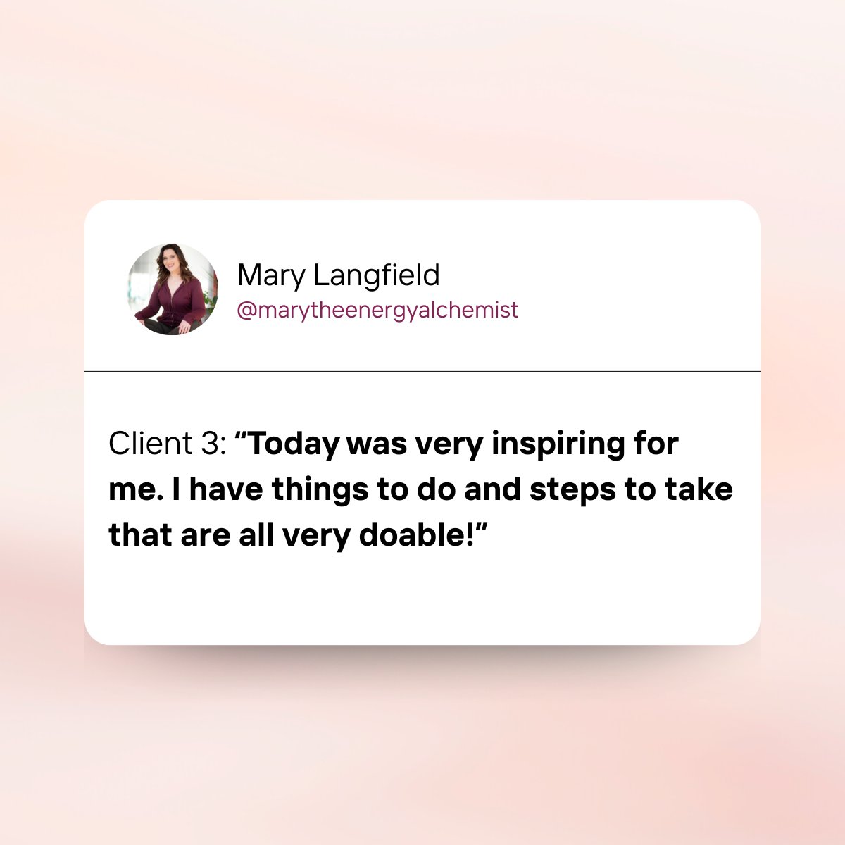 MplsHealthCoach's tweet image. Hear how my clients have SHIFTED THEIR SYMPTOMS! &amp;gt;&amp;gt;&amp;gt;

Client 1: “My energy is good! .”

Client 2: “I feel more relaxed like I could sleep.”

Client 3: “Today was very inspiring for me!”

Link in bio to connect!

#shiftyoursymptoms #clientwins