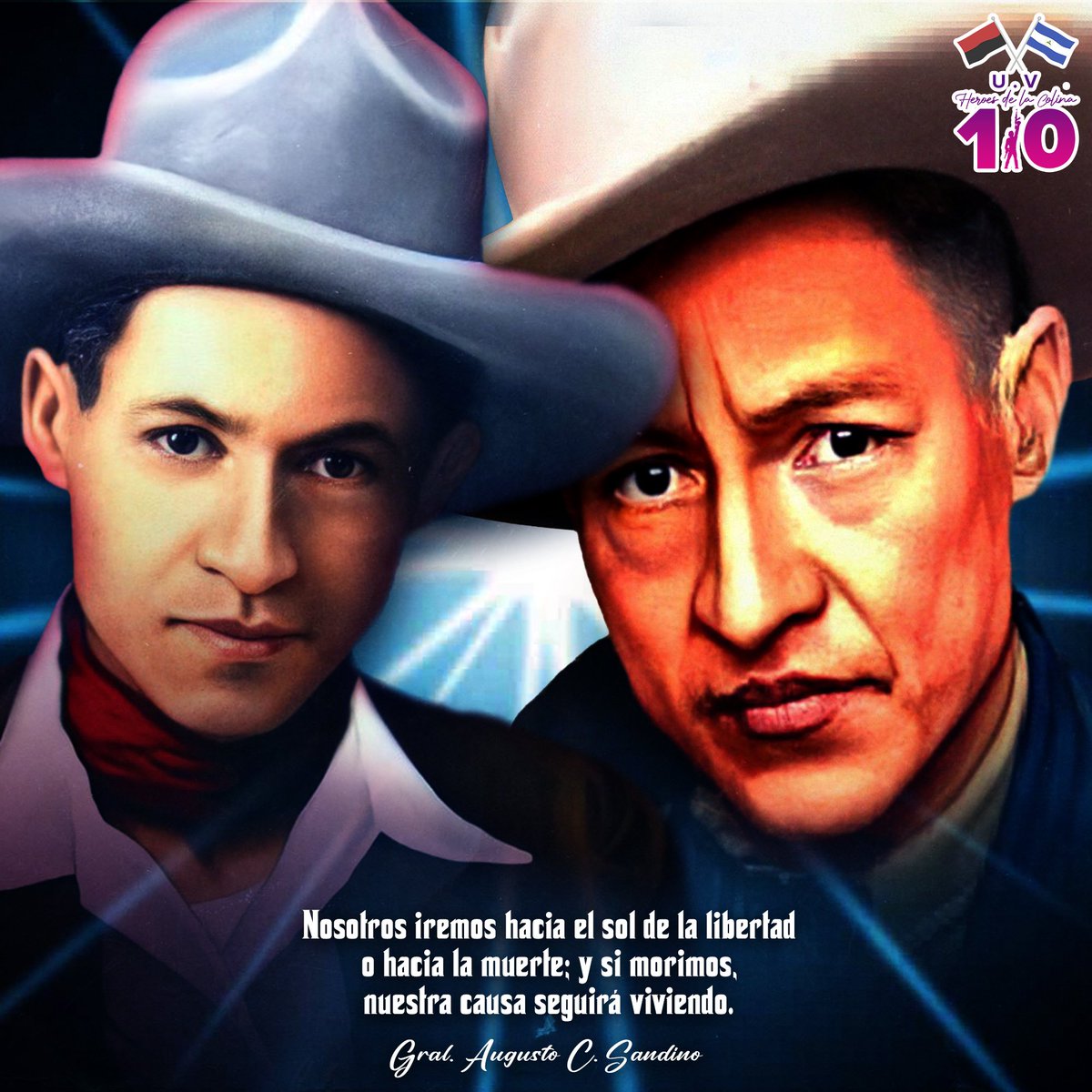HeroesColina110's tweet photo. El pueblo nicaragüense conmemora 89 años del paso a otro plano d vida d nuestro máximo Defensor d la Soberanía Nacional, el General Sandino, asesinado a traición por órden de Somoza, quien era manipulado por la Embajada norteamericana.

"Te mataron y no nos dijeron donde... https://t.co/dr5jrBOfbY