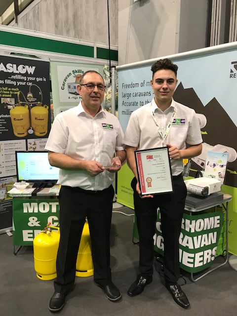 TheMCEA's tweet photo. Amazing that  AWS Mobile &amp; Fixed workshop of the year were won today by MCEA member engineers. Congratulations to Mark &amp; Tom Lowe of Cara-Fix who won AWS Mobile of the year. Congratulations to Oakleigh Wood &amp; his team at Bristol Caravans who won AWS Fixed Workshop of the year. https://t.co/dVey3jyu0z