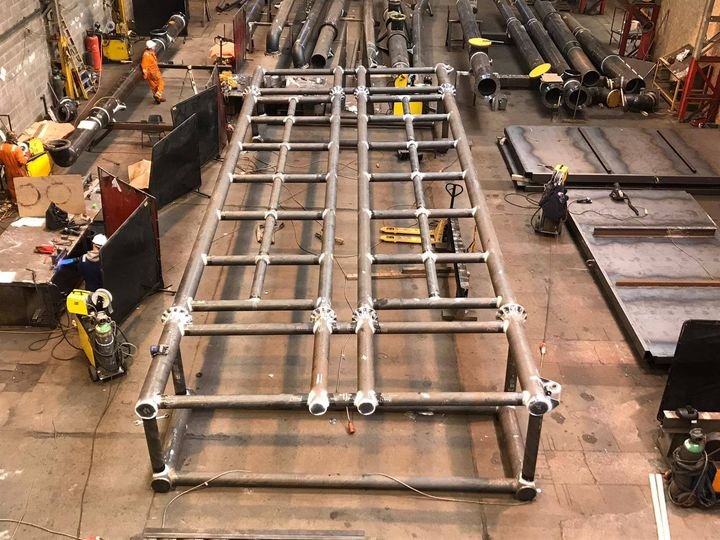 MASfabLimited's tweet image. This subsea riser pipe protection frame was fabricated by the MASfab team and was then shipped off to be painted.

Find out more about our services... bit.ly/MASfabNE

#bespoke #fabrication #offshore #pipe