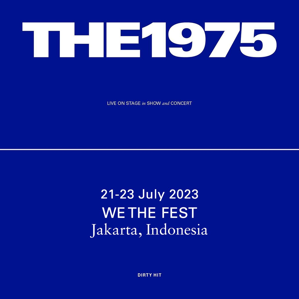 The 1975 at We The Fest 
Tickets on sale February 23rd 

wethefest.com