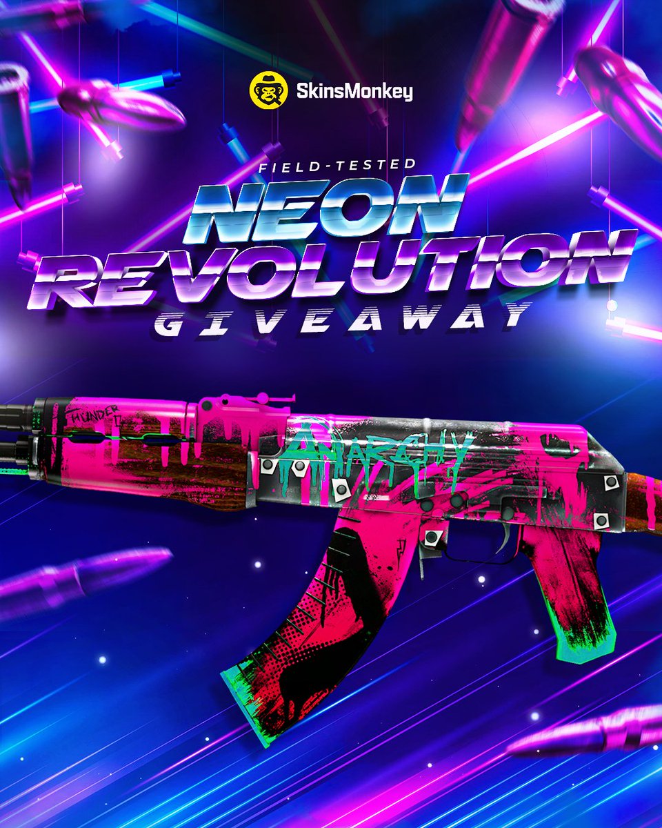 Wallpapers CSGO - Wallpaper AK-47 Neon Revolution Link 