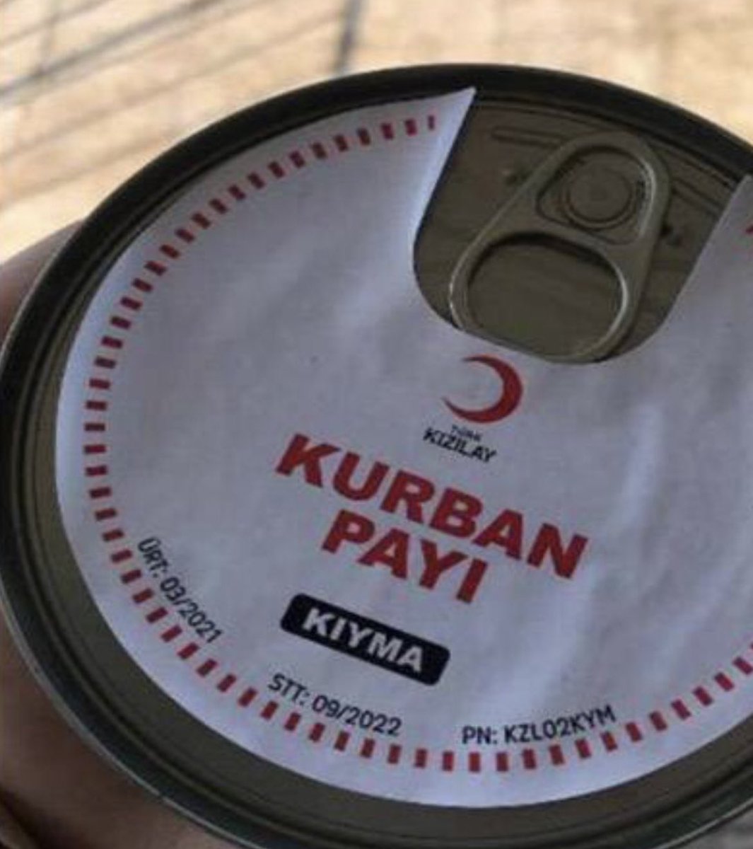 Turkish Red Crescent distributed minced meat in the earthquake zone, whose expiration date was in September 2022.
There are striking findings in the report of the Chamber of Food Engineers.
#TayyipErdoganResign !
#TayyipErdoğanİstifa !