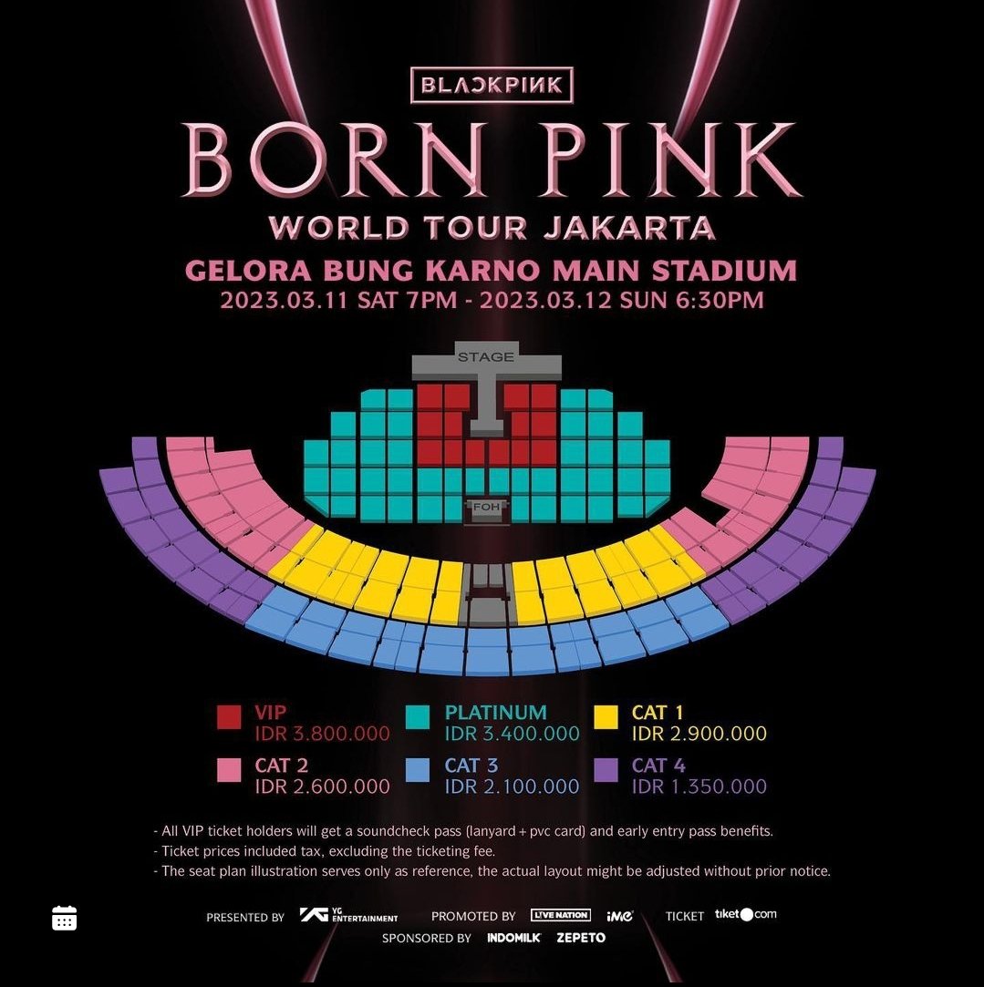 Watii951's tweet photo. WTS/Want To Sale

1 Tiket konser/Concert ticket Blackpink Born Pink in Jakarta Day 1

CAT 2
Price: Rp  2.400 ( jual rugi )

#WTS #WTB #bornpinkinjakarta #BP #BLACKPINKinJAKARTA #BLACKPINK https://t.co/2Tz3ezYLPq