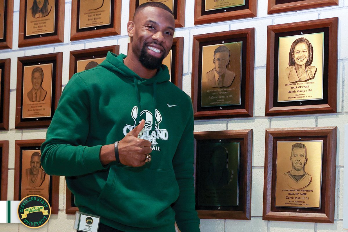 CSU_Athletics's tweet photo. 𝟮𝟬𝟮𝟯 @CLE_State 𝗔𝘁𝗵𝗹𝗲𝘁𝗶𝗰𝘀 𝗛𝗮𝗹𝗹 𝗢𝗳 𝗙𝗮𝗺𝗲 𝗠𝗲𝗺𝗯𝗲𝗿

"Cleveland State gave me the chance to live my dream. I came to CSU as a young boy from Dayton, Ohio, and left as a young man who is proud to be a Viking." - Norris Cole

#PathToThePatch | #GoVikes https://t.co/w8FefHWS0f