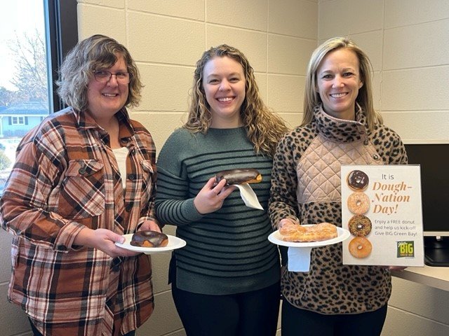 It's Dough-Nation Day!  Give BIG Green Bay that is!  We are kicking off this 24 hours of giving with free donuts for our staff!   We'll be ready when the donation site opens at NOON!  Join us as we give BIG for Aspiro!  givebiggreenbay.org/organizations/…

#giveBIGgb #LiveYourWay #donuts