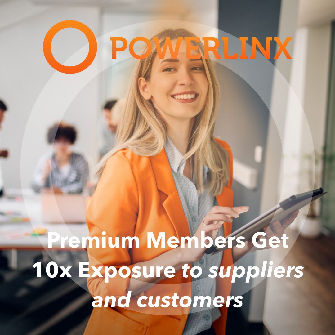 Powerlinx's tweet photo. Premium Members Get 10x Exposure 
to suppliers and customers

Download POWERLINX now and put The Power of Opportunity in Your Hand !
Apple’s App Store
https://t.co/SnvrY98WV9 

Google’s Play Store
https://t.co/ntgYE0qdkf

#markets #business #geographical #regional #expansion https://t.co/ow7lStkmS6
