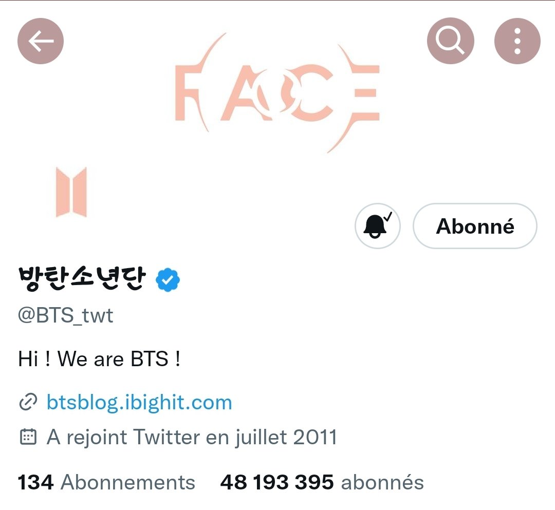 Vmin_BOT7's tweet photo. Le compte Twitter de Bangtan sous les couleurs de face !
JIMIN IS COMING
#jimin_face https://t.co/J7vs1VHe91