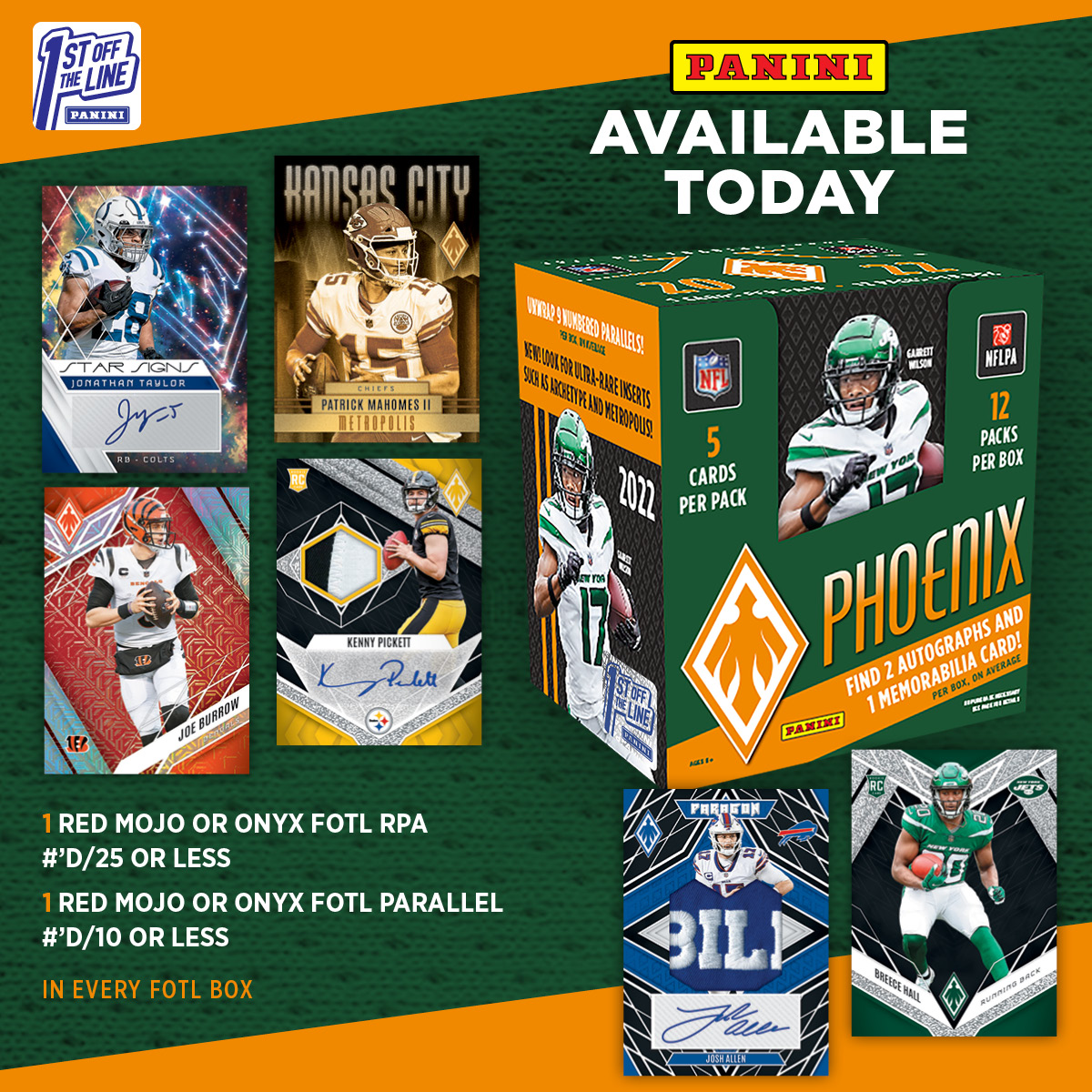 Panini America on Twitter "DROPPING TODAY!! 2022 Phoenix Football