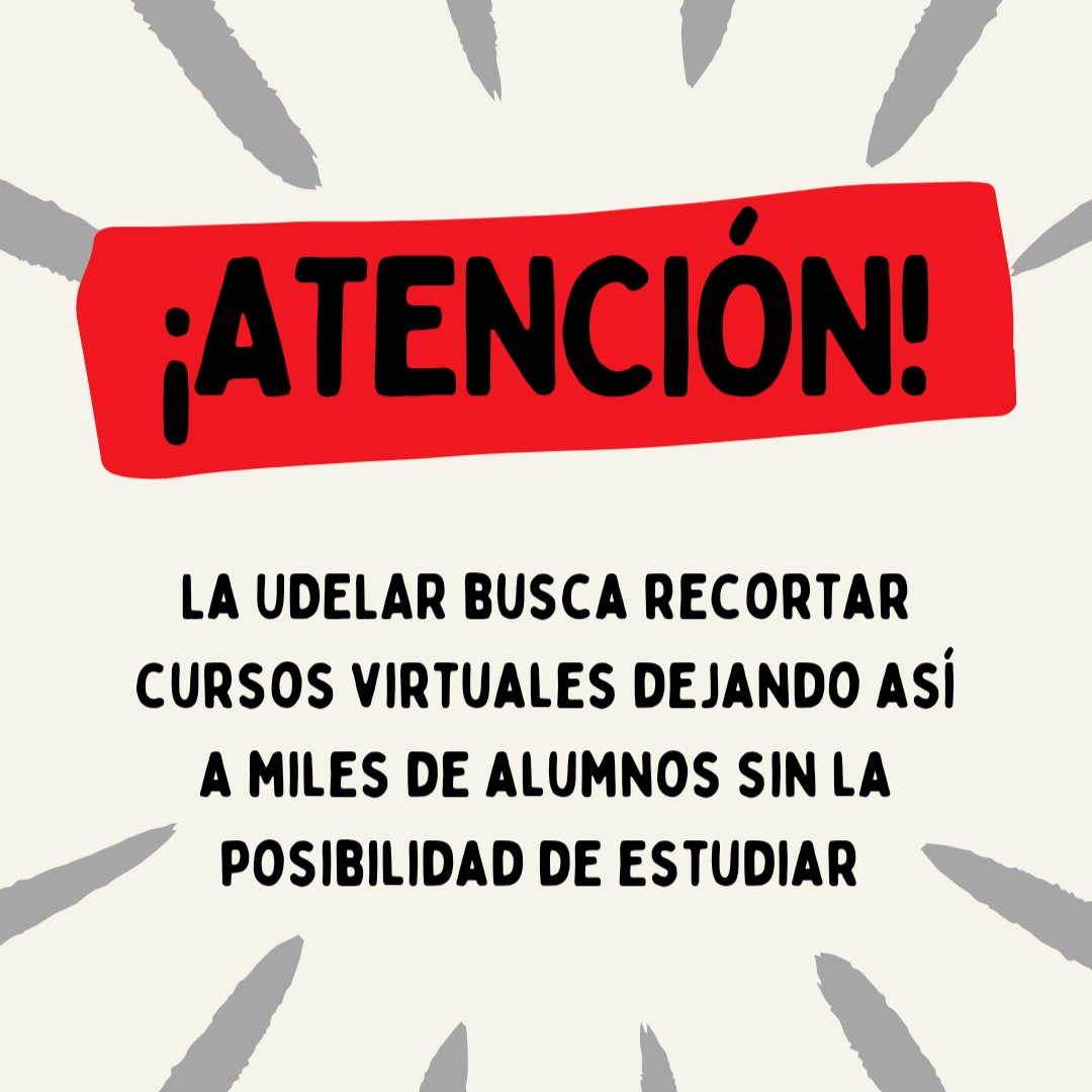 Udelarparatodos's tweet photo. OTRA VEZ los estudiantes nos encontramos en medio de una lucha,buscando defender nuestro derecho a estudiar. No pedimos mucho, solo seguir estudiando !! Mientras en otras partes del mundo se avanza con la tecnología, en nuestro país se busca retroceder. #sialavirtualidad https://t.co/ftShPkO9FV