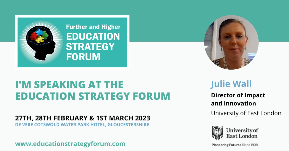 JulieWallUWL's tweet photo. Iβm looking forward to speaking at the Education Strategy Forum with @rawadhmd. We will present a roadmap on transforming the learners' experience through XR technology, supported by our experience @UEL_News with this cutting-edge technology.
#EducationSF #education #xr #tech https://t.co/Hafr9IShsi