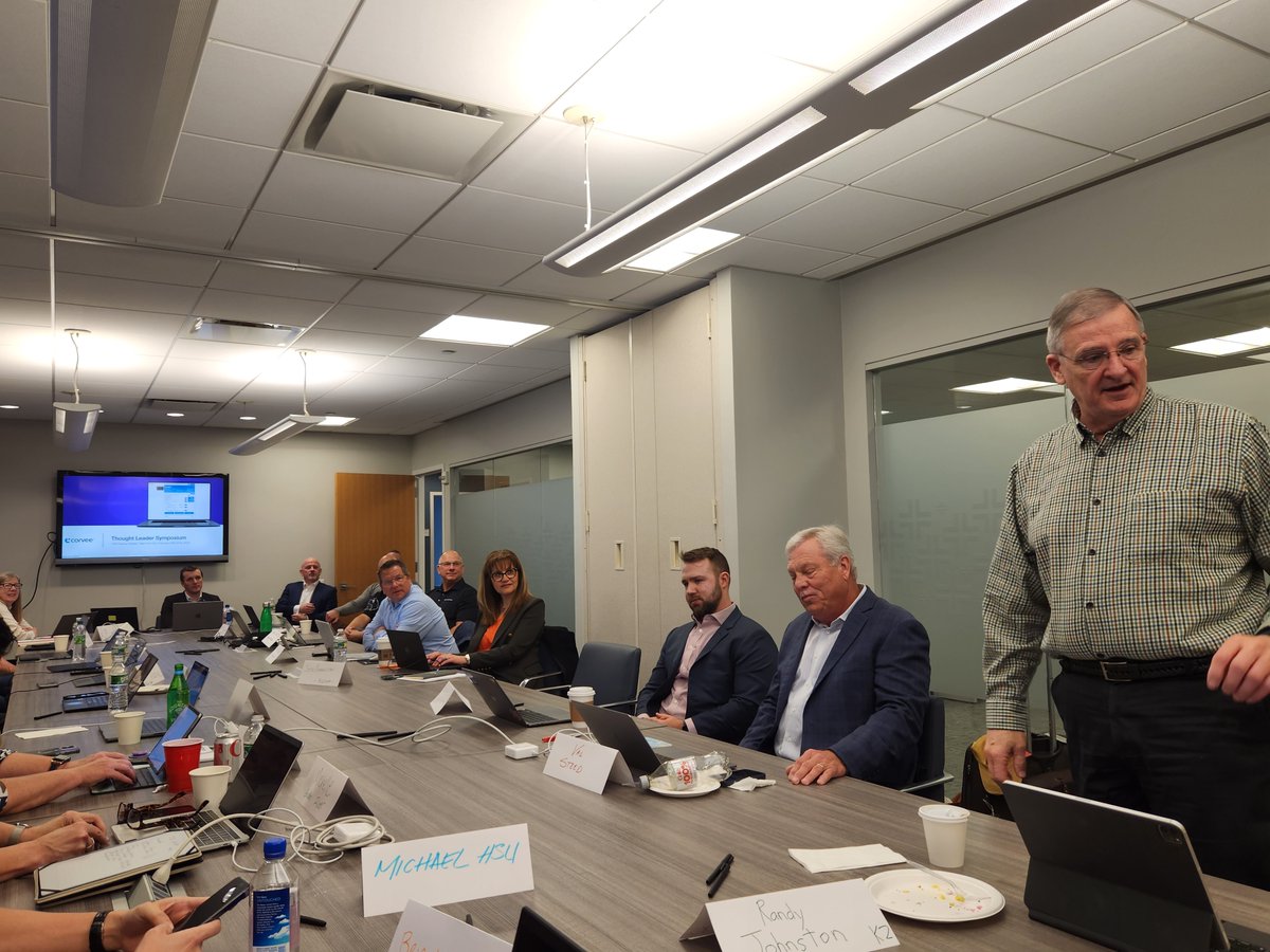 cpapracadvisor's tweet photo. Attendees at the #CPATLS have an open discussion around advisory services, audit, consulting and the state and future of tax planning services. https://t.co/PqbFzUd6ww