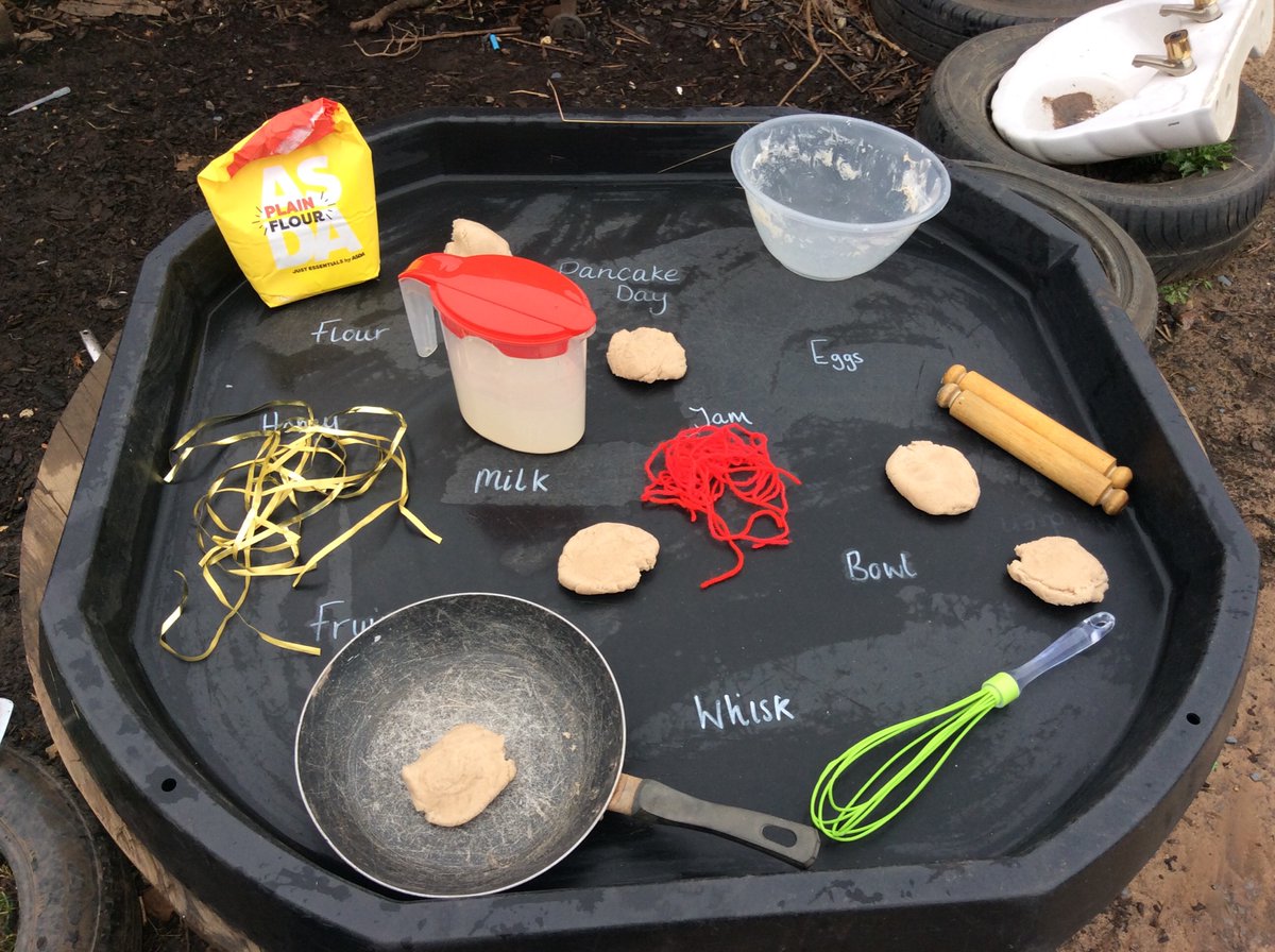 WBarnsNursery's tweet photo. Happy Pancake Dayπ₯!
#Exploringreallifeexperiences #Practicingreallifeskills #Learningthroughplay #Mudkitchenfun #Earlymathematics #Earlyliteracy #Creativity https://t.co/jFMNTVRKiW