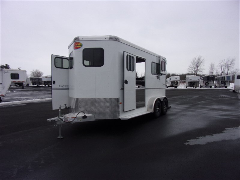 2023 Sundowner 2 Horse Charter SE BP  - $26,900.00
spartachevytrailers.com horsetrailerworld.com/home/trailerde…