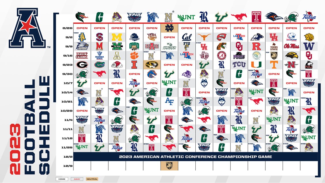 FBSchedules.com on Twitter: "2023 American Football Schedule"
