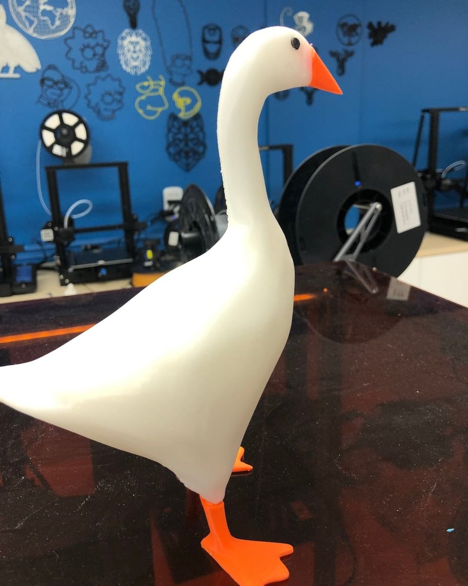 mech_solutions's tweet image. Printed out the Goose from Untitled Goose Game developed by House House at 150%! 🦆

#3dprinting #3dprint #3dmodeling