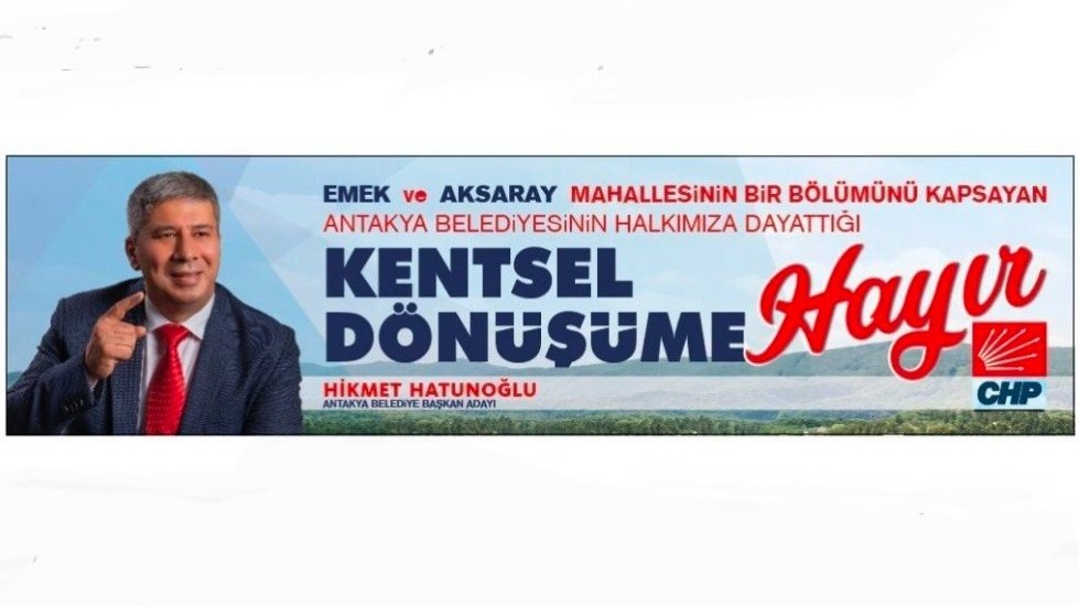 Kentsel dönüşüme karşı çıkanlar bu vebal sizin unutmayacağız.